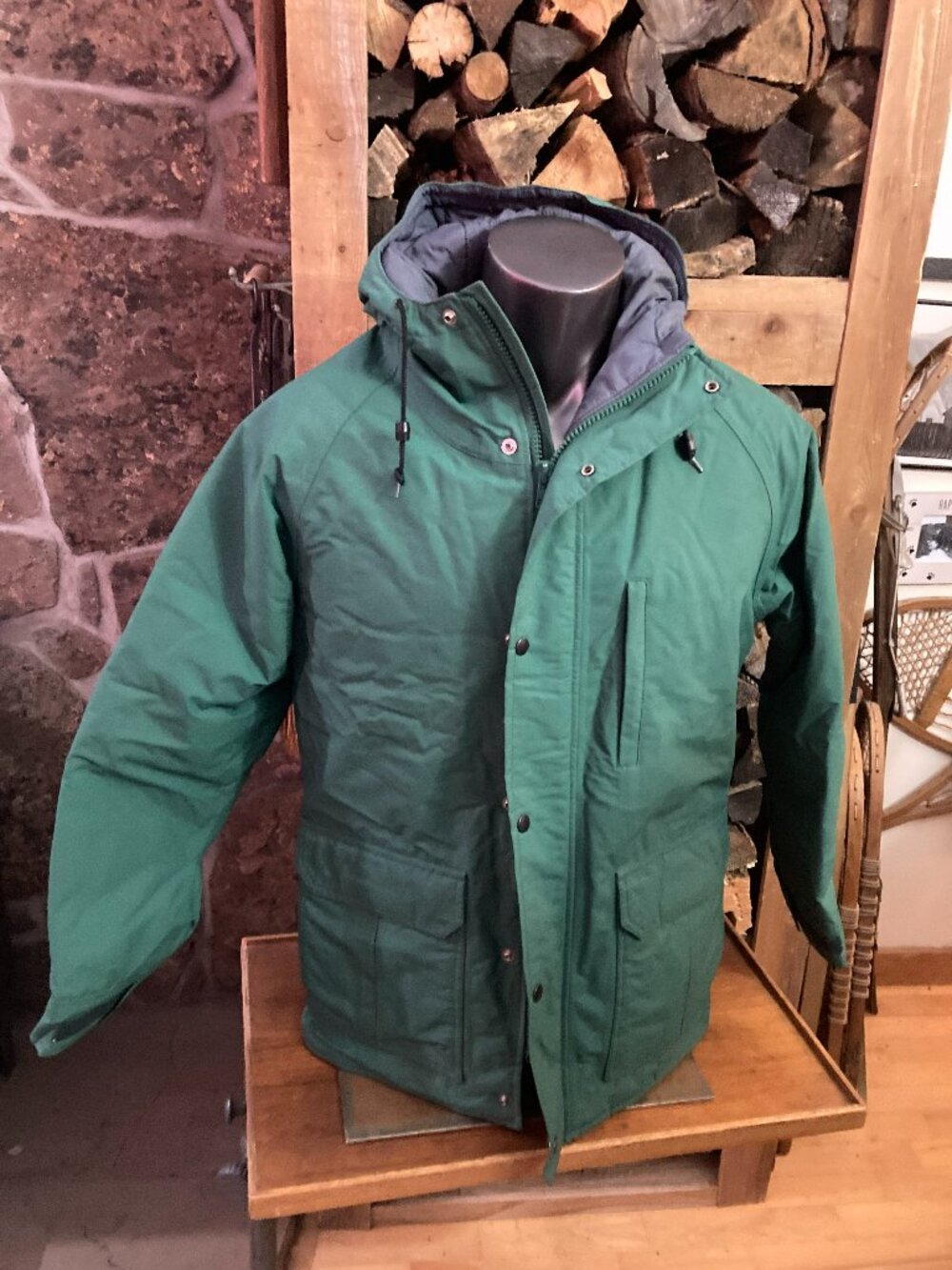 vintage Cabela’s gore-tex outer shell jacket coat hooded mens Large L parka coat